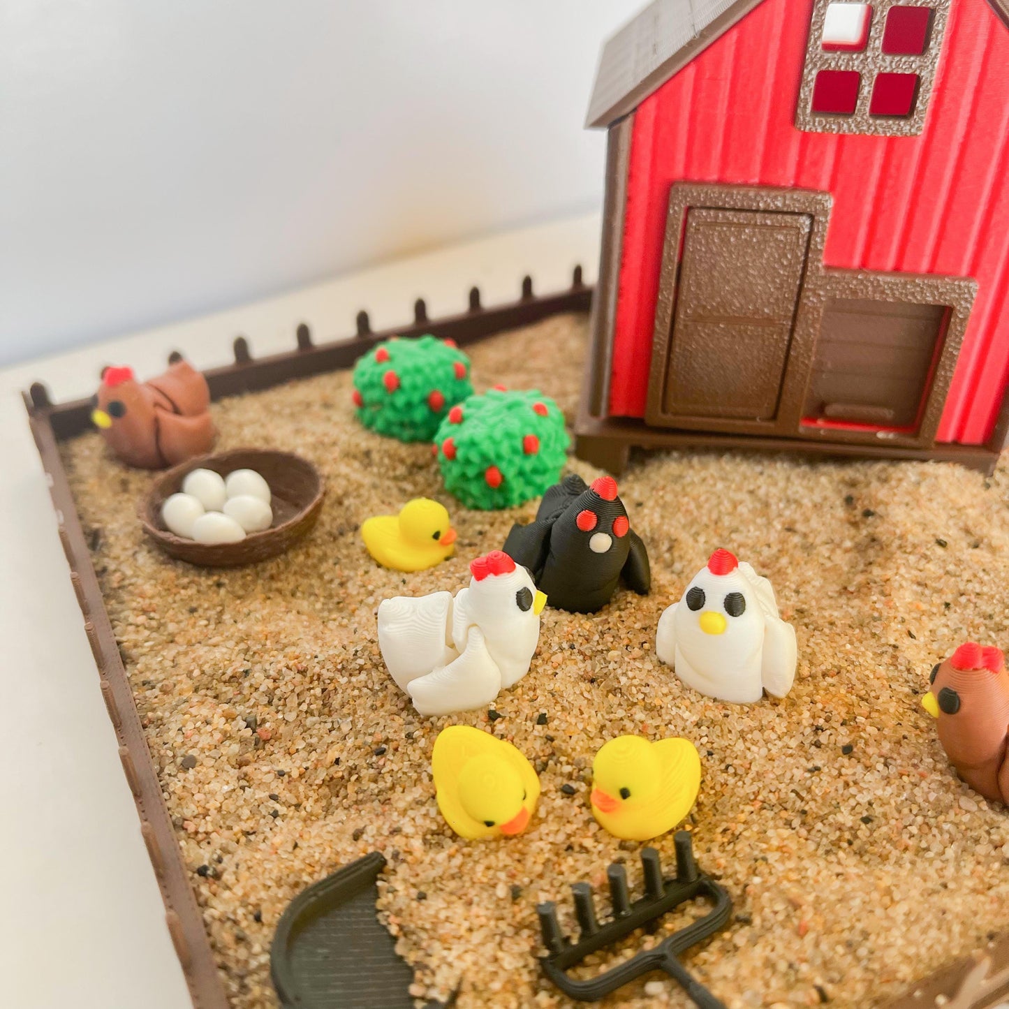 Chicken Coop Zen Garden Kit