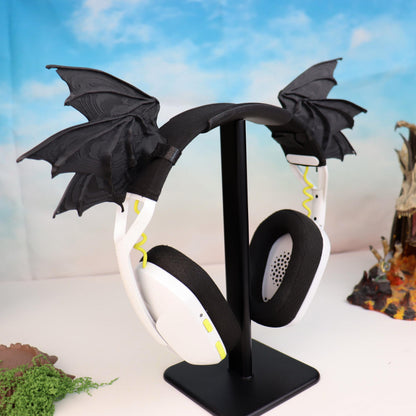 Stacked Demon Wings Headphone Attachment