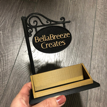 Custom Retro Styles Business Card Holder