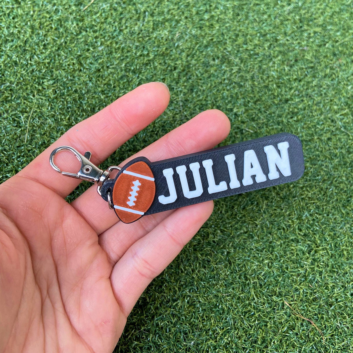 Football Custom Keychain