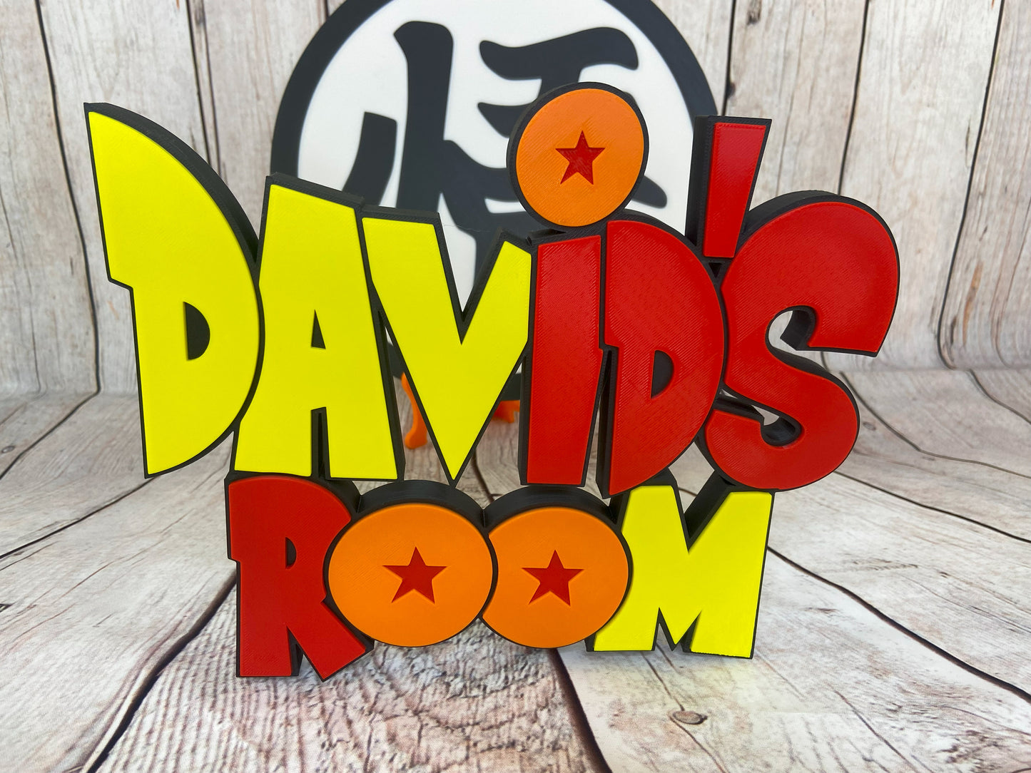 Custom Dragon Ball Z Nameplate