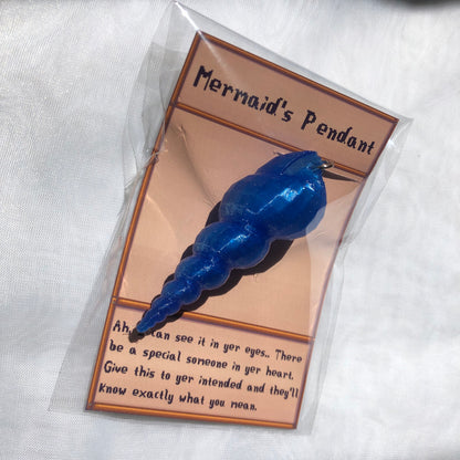 Mermaid Pendant Keychain or Charm