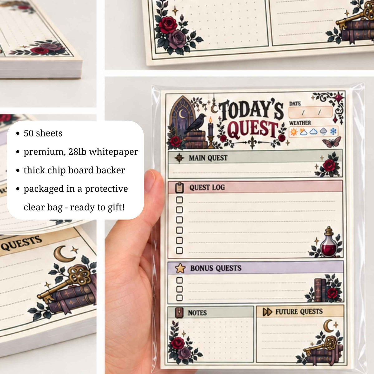 Whimsigoth Planner Pad