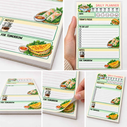 Vietnamese Food Planner Pad
