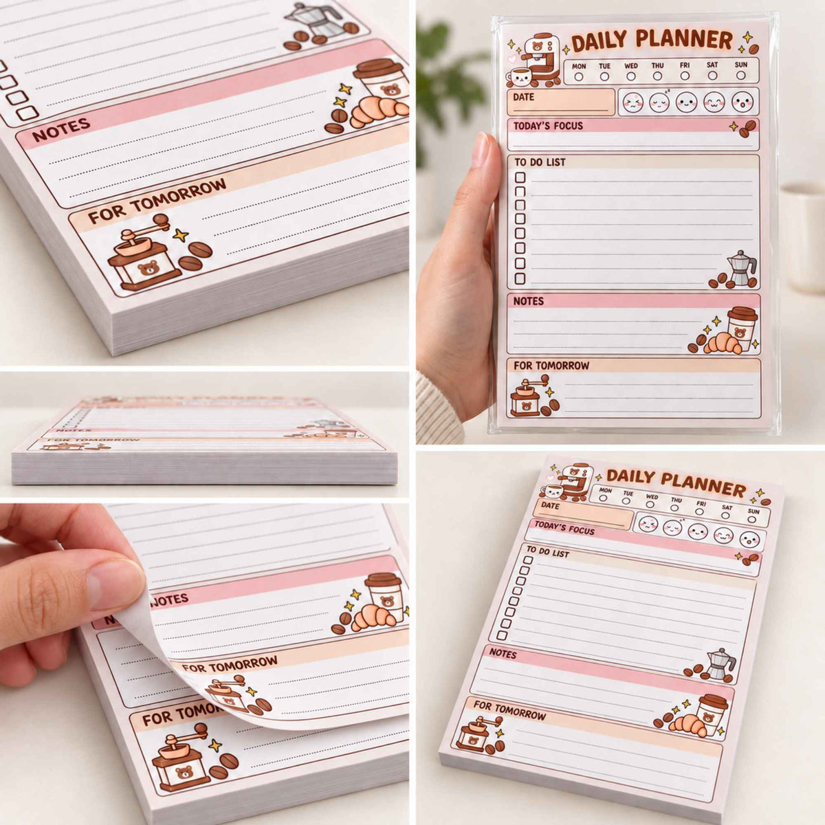 Coffee Time Planner Pad