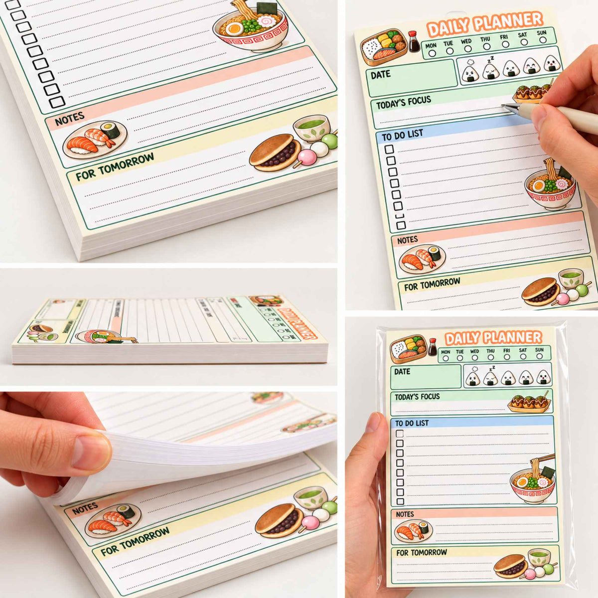 Japanese Food Planner Pad