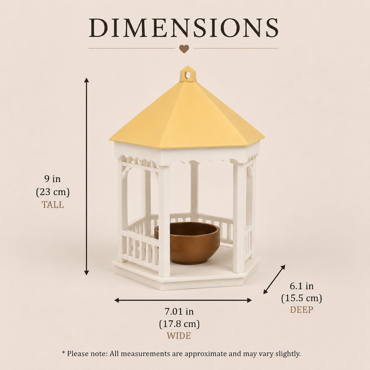 Gazebo Bird Feeder