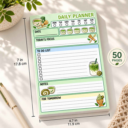 Matcha Planner NPad