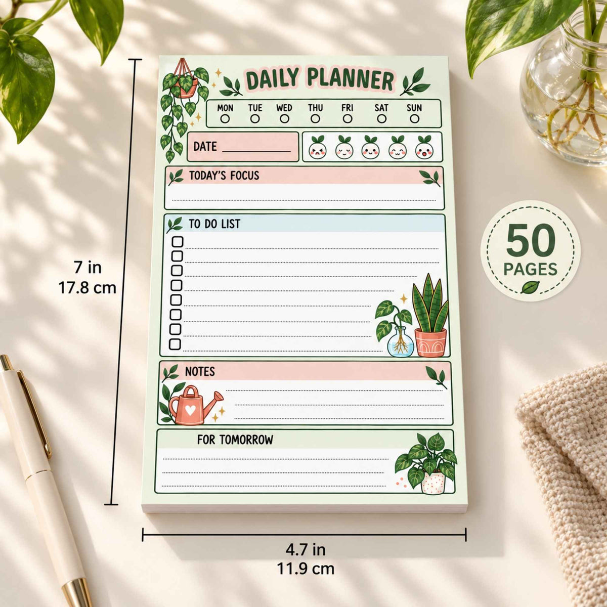 Plant Lover Planner Pad