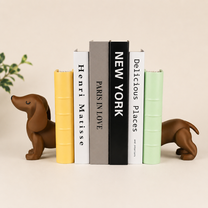 Dachshund Bookends - Long Sausage Doggy