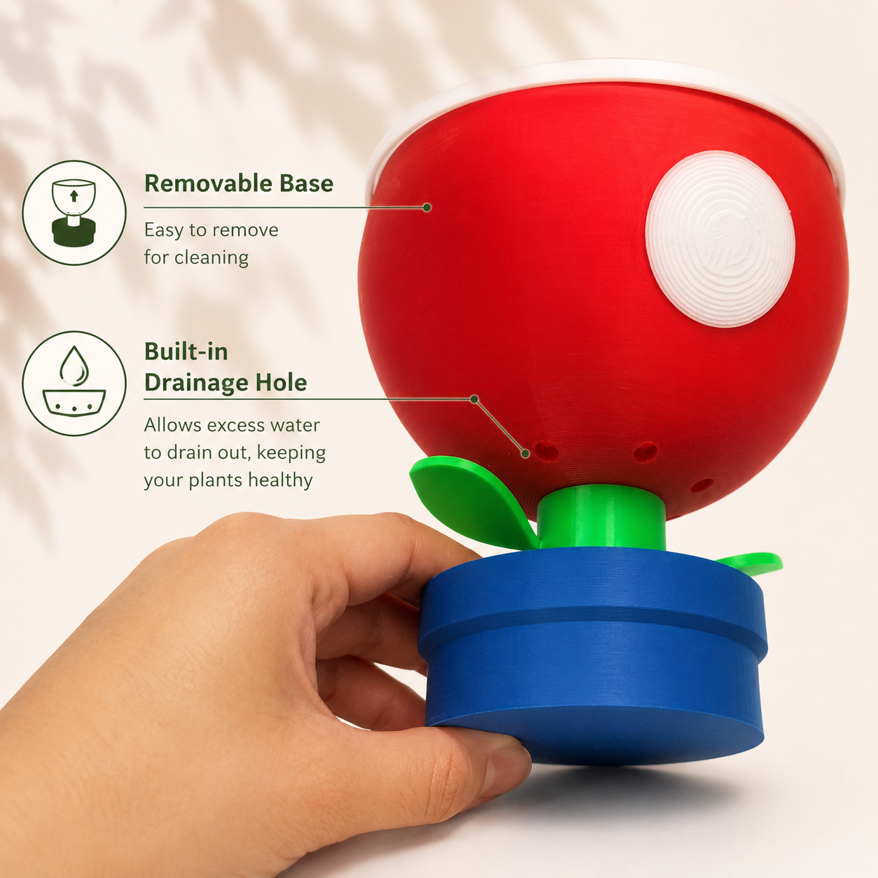 Piranha Plant Planter