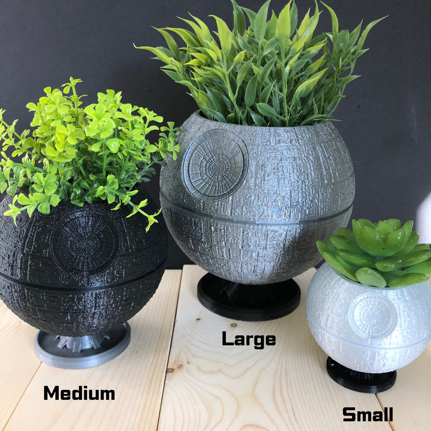 Death Star Planter or Pen Holder