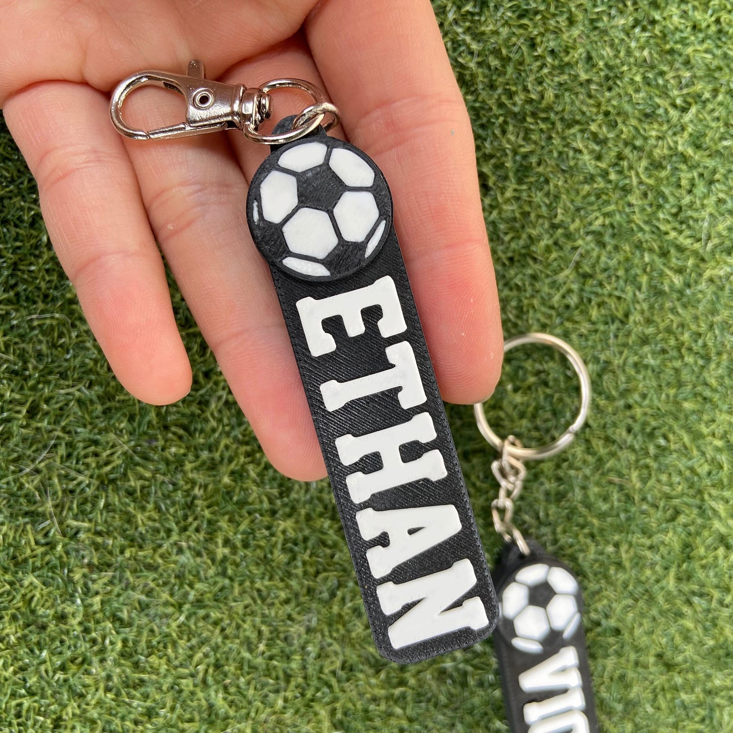Soccer Custom Keychain