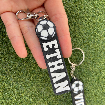Soccer Custom Keychain