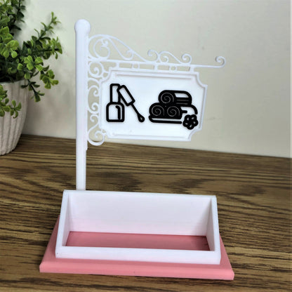 Nail and Spa Business Card Holder
