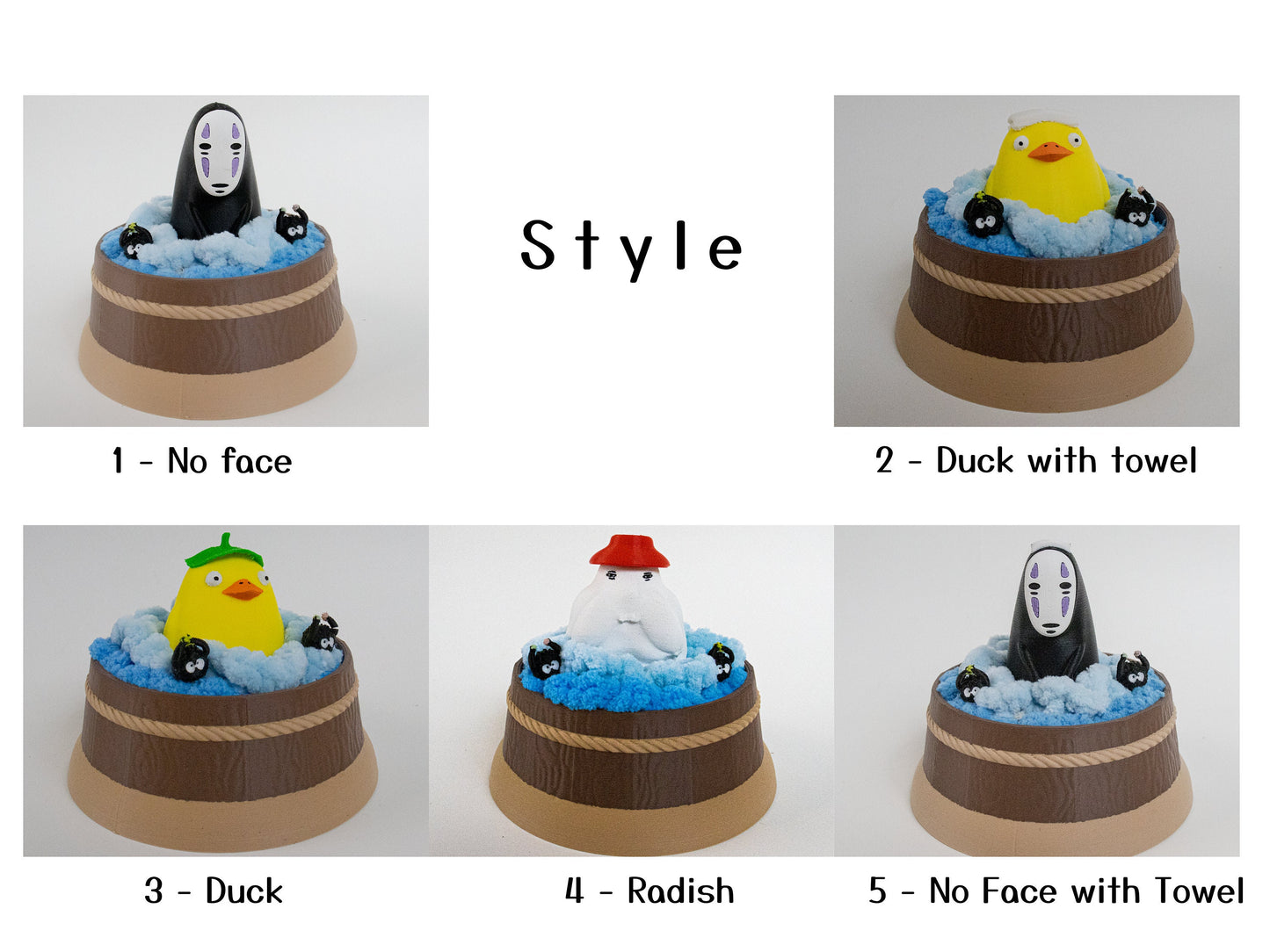 Spirit Bath Tub Coaster Set