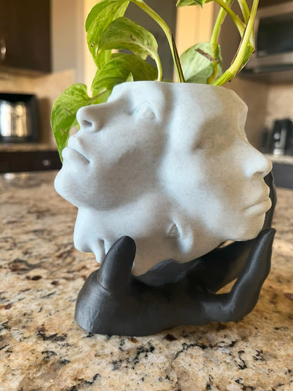 Thoughtful Multiface Planter