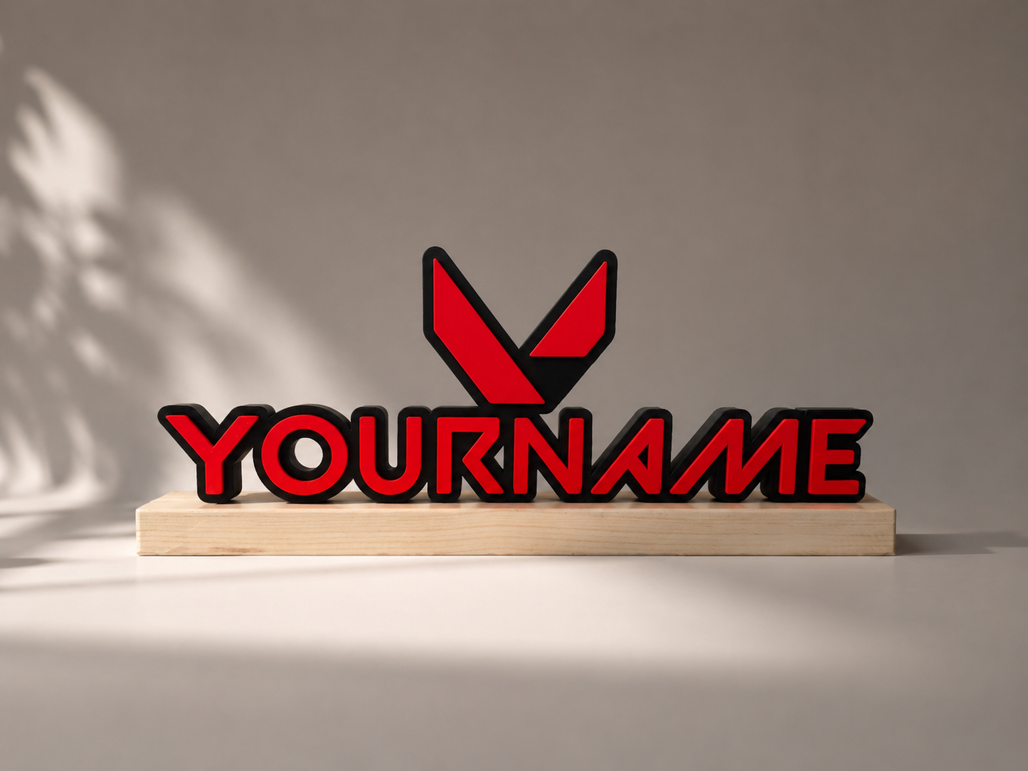 Custom Valorant Nameplate