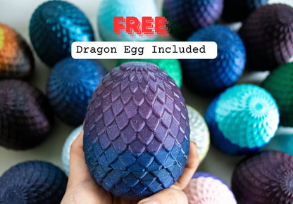 Mini Articulate Animal Toy Pack + Free Dragon Egg Included