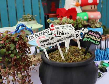Punny Plant Stake