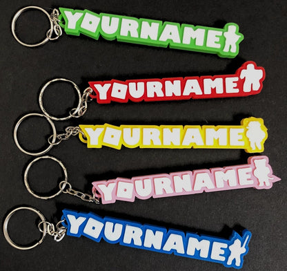 Personalized Roblox Keychain