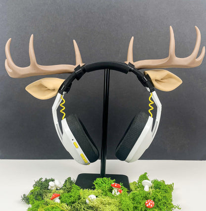 Large Deer Antler Headphone Attachment