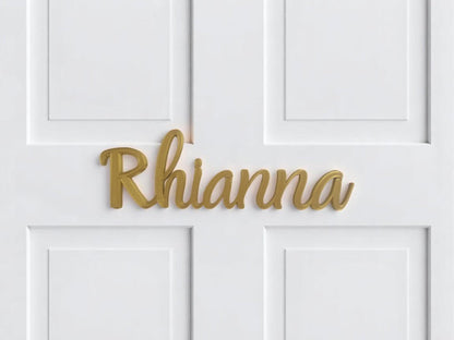 Personalized Name Door Sign
