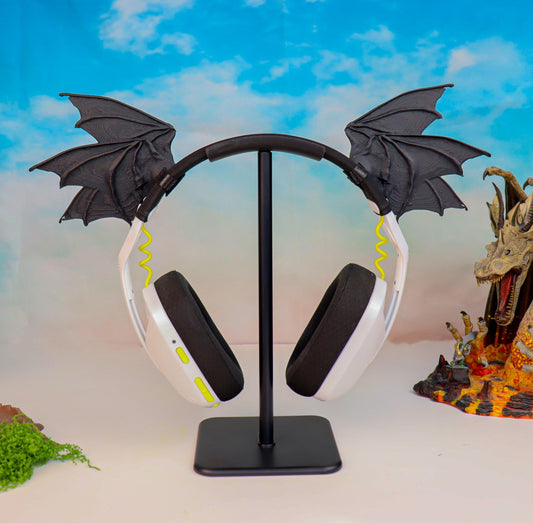Stacked Demon Wings Headphone Attachment