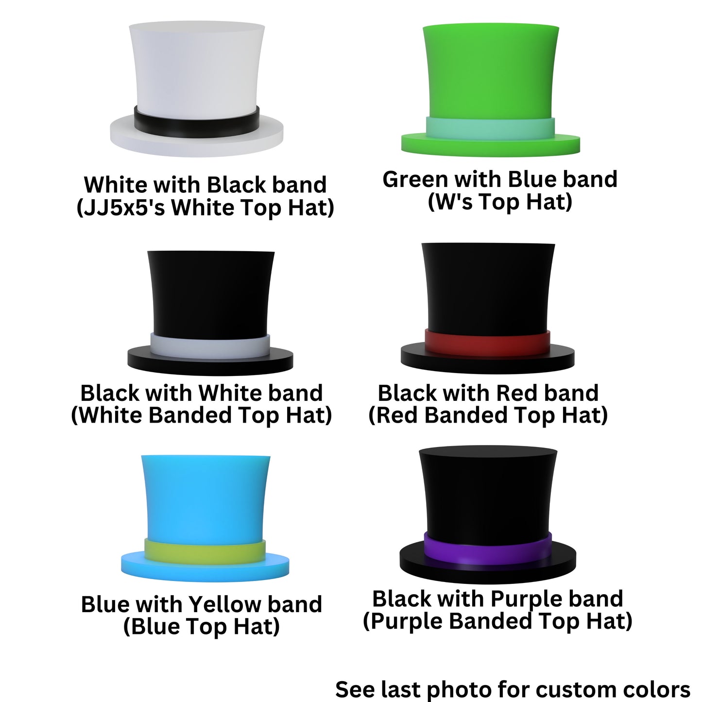 Top Hat Headphone Accessory