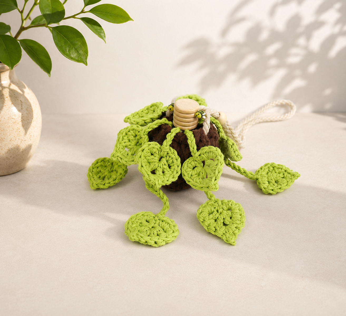 Pothos Vine Car Diffusers - Planty Rearview Mirror Decor and Car Air Freshener Accessories - Plant Lover Gifts