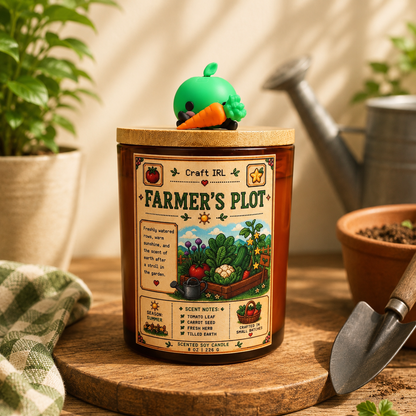 Stardew Valley Inspired Candles with Junimo Buddy