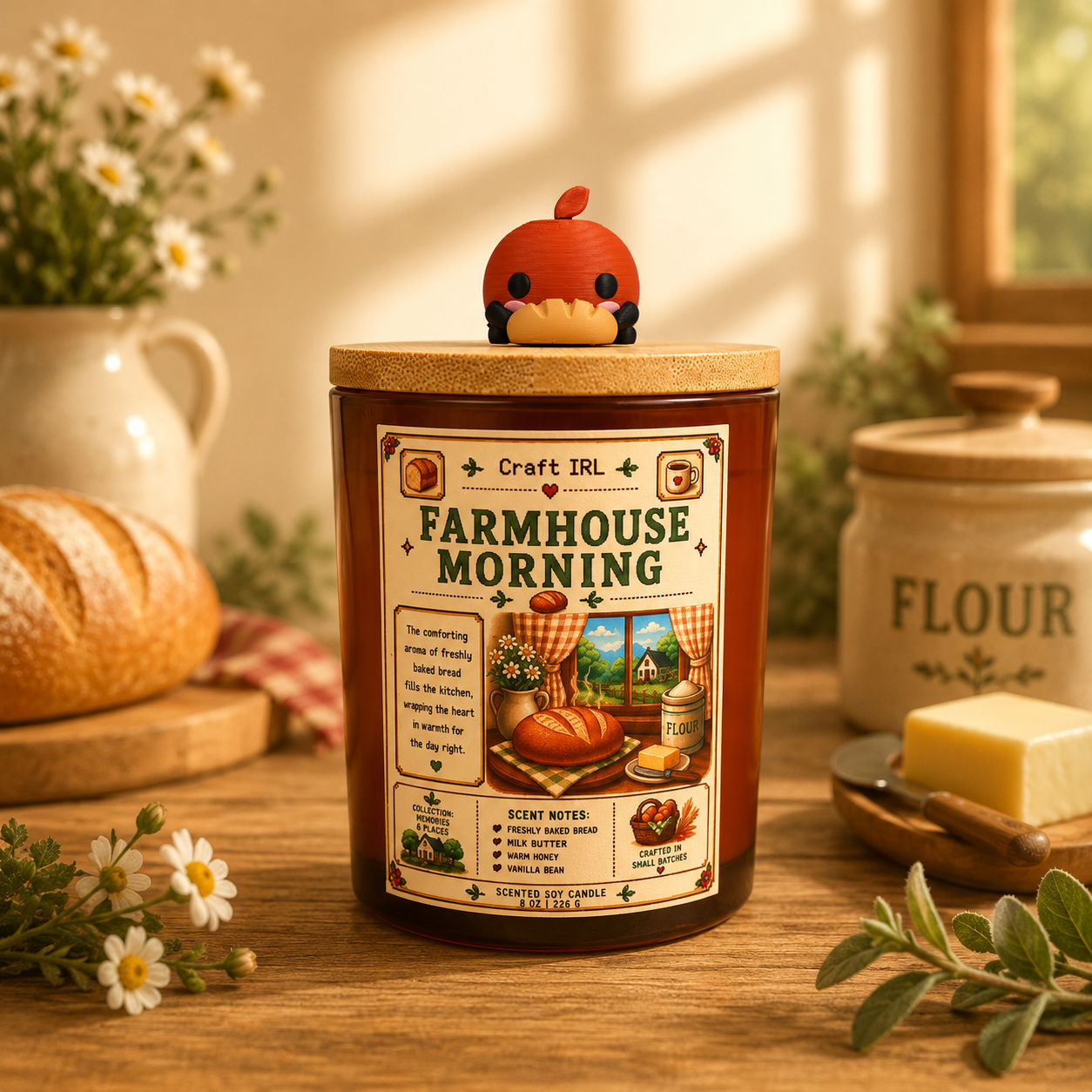 Stardew Valley Inspired Candles with Junimo Buddy