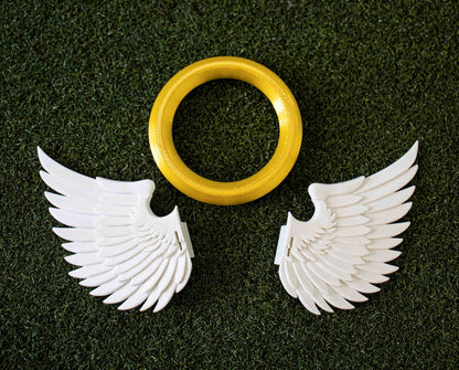 Angel Wings and Halo Headphone Attachment