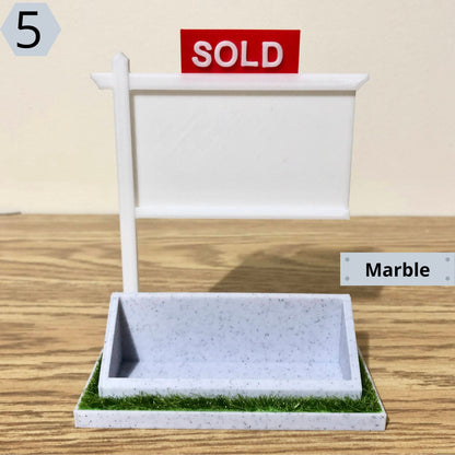 Real Estate Agent Business Card Holder