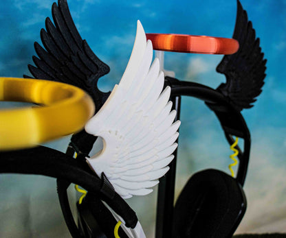 Angel Wings and Halo Headphone Attachment