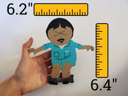 South Park Cake Topper | Randy Marsh | Funny Birthday Gift | 9000 Courics