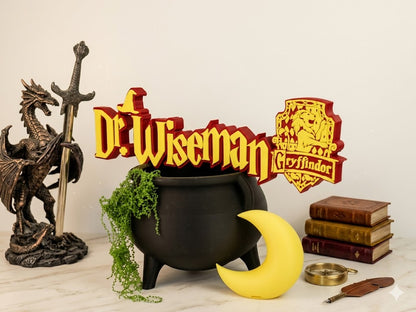 Personalized Harry Potter Name Plate