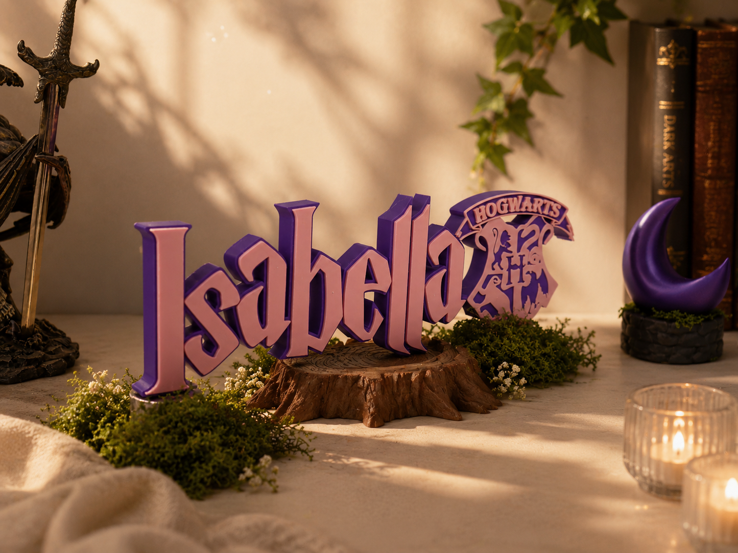 Personalized Harry Potter Name Plate