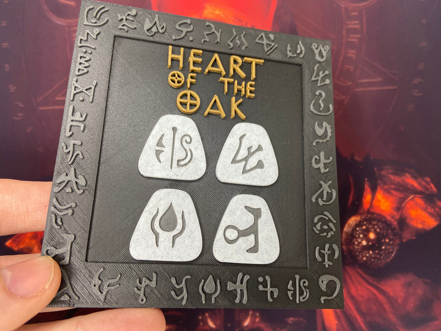 Diablo 2 Coaster Set (Horadric Cube)