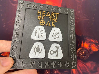 Diablo 2 Coaster Set (Horadric Cube)
