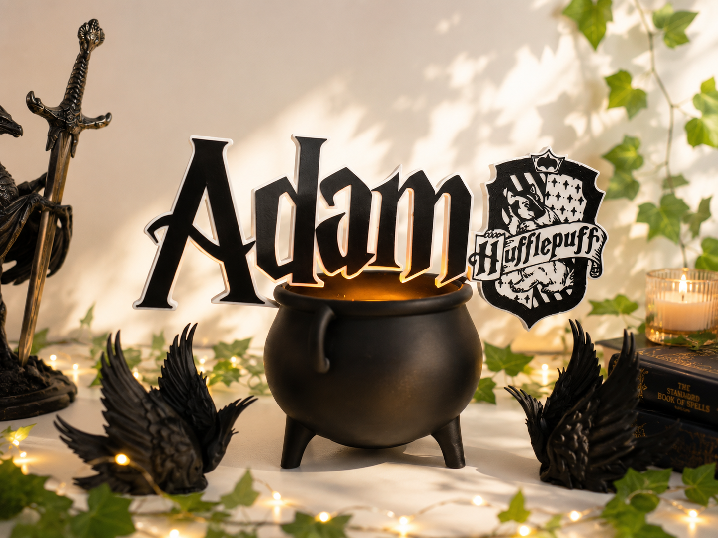 Personalized Harry Potter Name Plate
