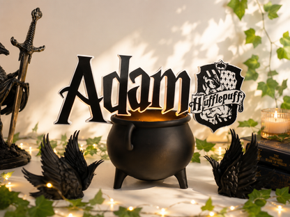 Personalized Harry Potter Name Plate