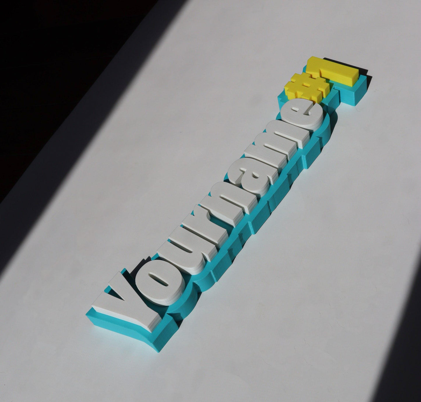 Personalized Battle Royale Nameplate | Last Man Standing Name Sign | Squad Play | Gamer Decor