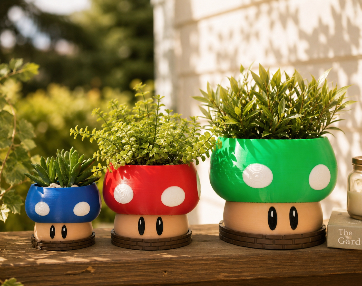 Mushroom Planter from Mario