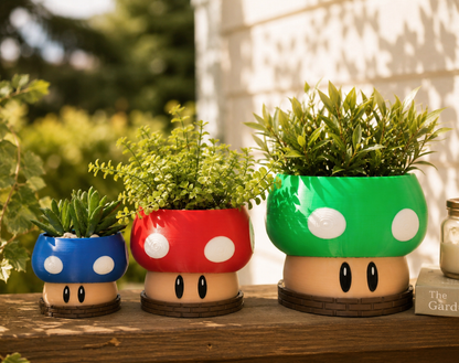 Mushroom Planter from Mario