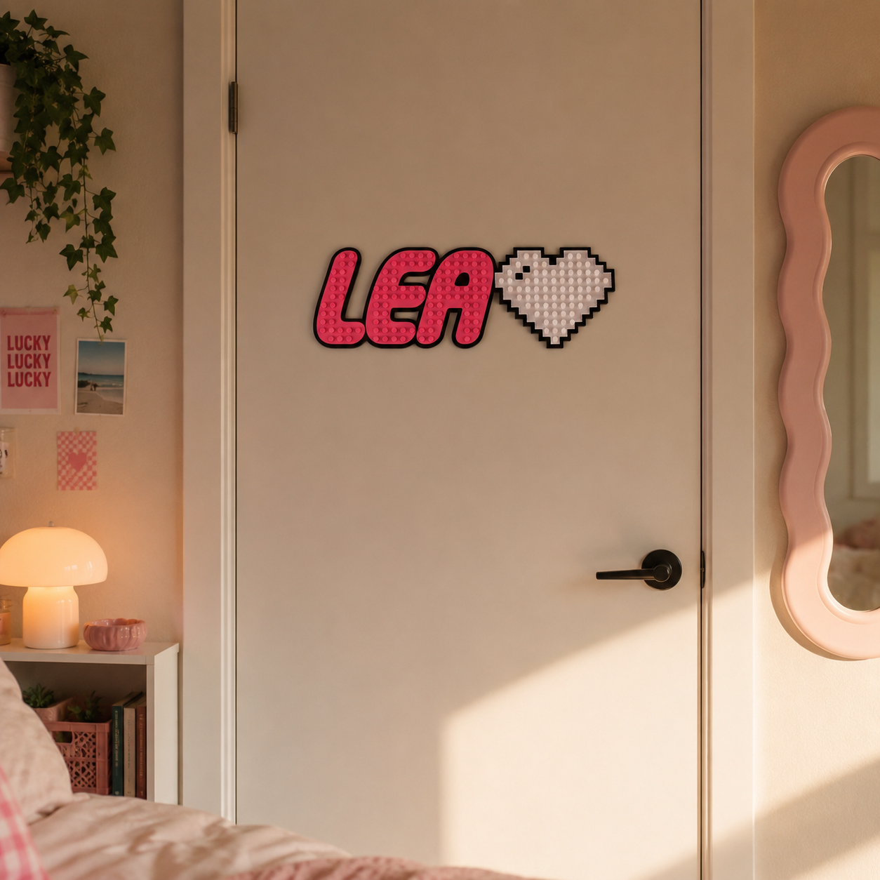 Customized Brick Toy Nameplate