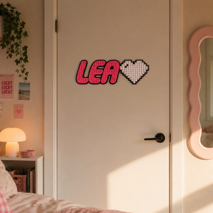 Customized Brick Toy Nameplate