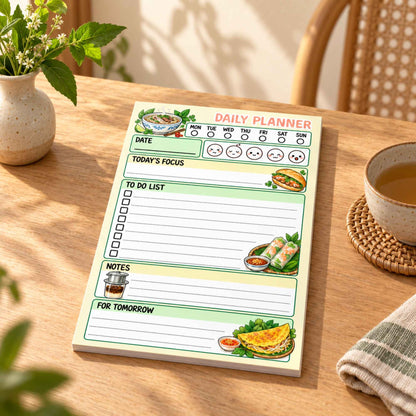 Vietnamese Food Planner Pad