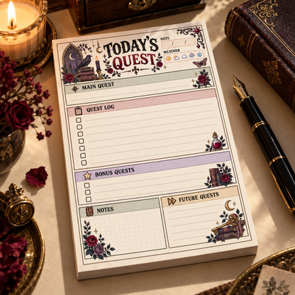 Whimsigoth Planner Pad