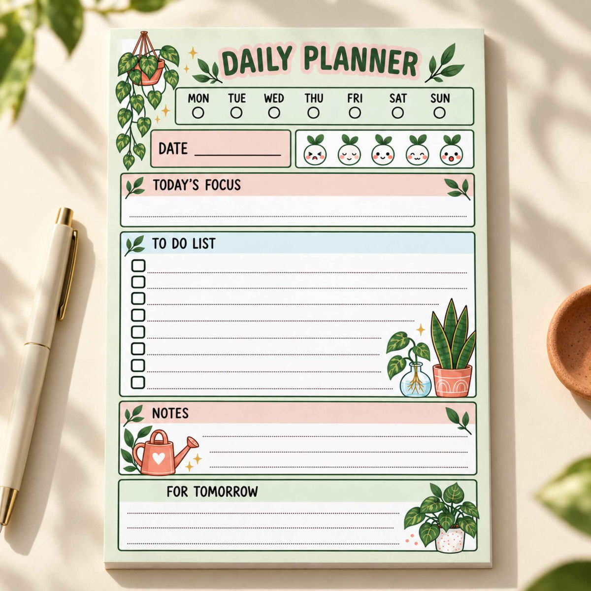 Plant Lover Planner Pad